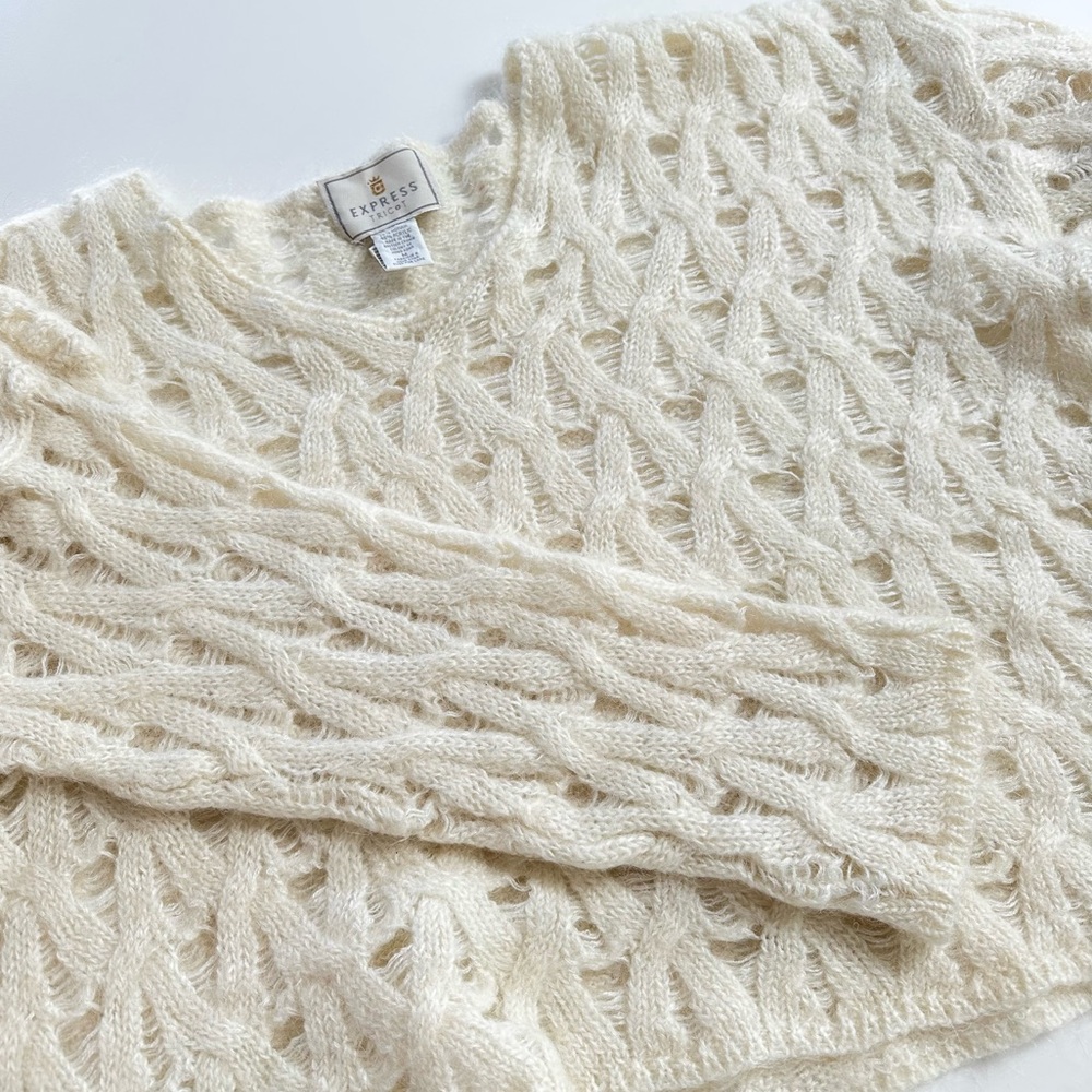 Vintage 90s Mohair Sweater by Express Tricot